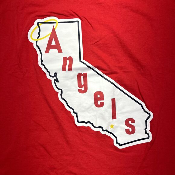 California Angels Shohei Ohtani #17 Vintage Style T-Shirt XL - Picture 2 of 12